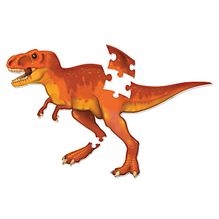 Learning Resources T-Rex Jumbo Dinosaur Floor Puzzle, Pre-K To Grade 4