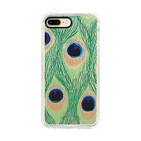 OTM Essentials Tough Edge Case For iPhone® 7+/8+, Peacock Feathers, OP-RP-Z128A