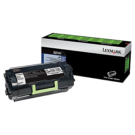 Lexmark™ 52D1H00 Black High Yield Return Program Toner Cartridge