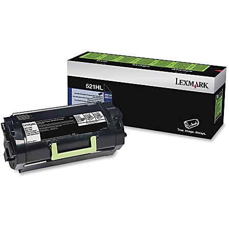 Lexmark™ 52D1H0L Black High Yield Toner Cartridge For Labels