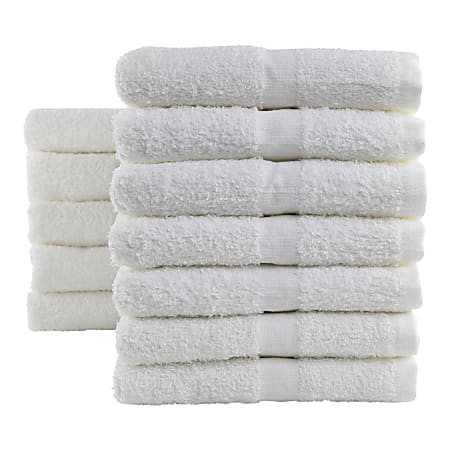 1888 Mills Durability Cotton Hand Towels, 16" x