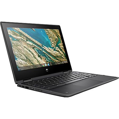 HP Chromebook x360 11 G3 EE 11.6" Touchscreen 2 in 1 Chromebook - 1366 x 768 - Celeron N4020 - 4 GB RAM - 32 GB Flash Memory - Chrome OS 64-bit - Intel UHD Graphics 600
