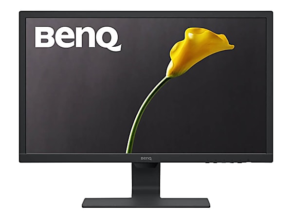 BenQ GL2480 - LED monitor - 24" - 1920 x 1080 Full HD (1080p) @ 75 Hz - TN - 250 cd/m² - 1000:1 - 1 ms - HDMI, DVI, VGA - black