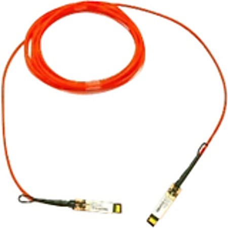 Cisco Fiber Optic Network Cable - 9.84 ft Fiber Optic Network Cable for Network Device - First End: 1 x SFP+ Network - Second End: 1 x SFP+ Network - Orange