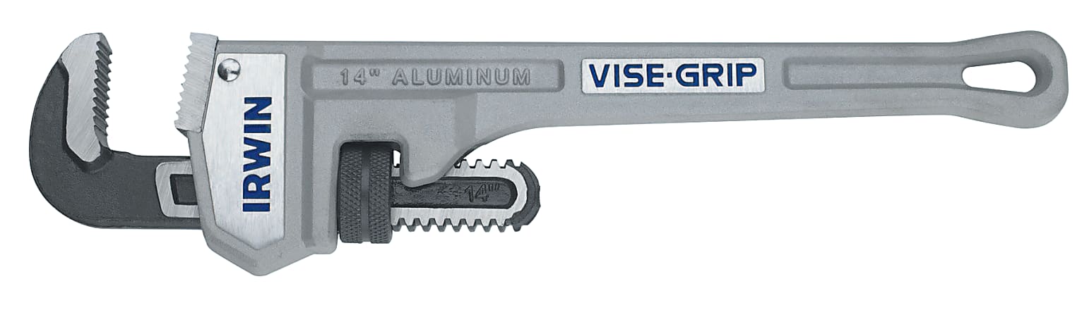 IRWIN Cast Aluminum Pipe Wrench, 24 in Long,