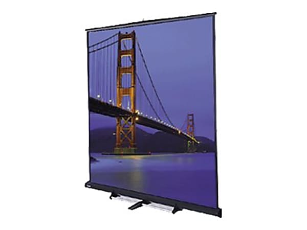 Da-Lite Floor Model C - Projection screen - 1:1 - Matte White