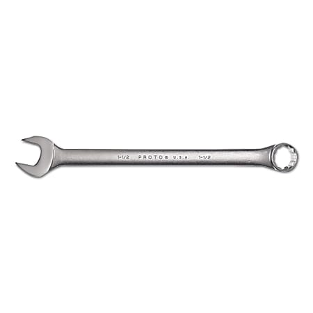 Proto Torqueplus 12-Point Combination Wrenches, Satin Finish, 1 1/2 Opening, 20 1/4