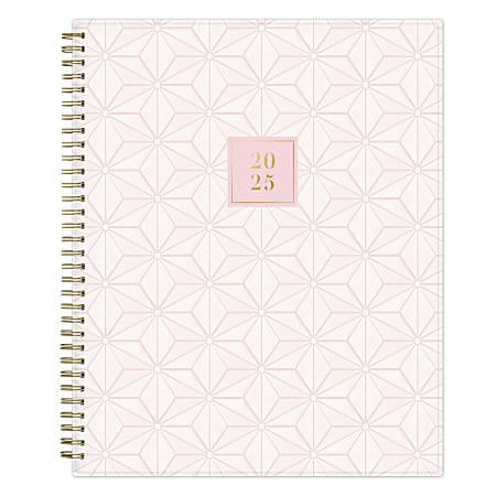 2025 Blue Sky Weekly/Monthly Planning Calendar, 8-1/2” x 11”, Lacey, January 2025 To December 2025