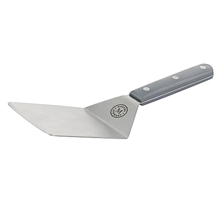 Martha Stewart High-Carbon Stainless Steel Solid Turner, Gray