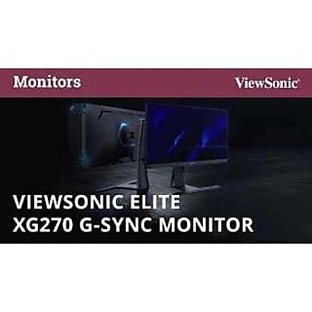 ViewSonic XG270, 27 1ms 240Hz IPS Gaming Monitor