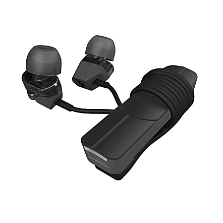 iFrogz Impulse Duo Wireless Earbud Headphones, Black, IFDDWE-CB0