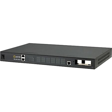 Perle IOLAN SCS48C Console Server - 2 x RJ-45 10/100/1000Base-T , 48 x RJ-45 Serial - 1 x PC Card