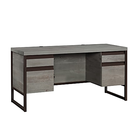 Metal desk on sale with locking drawers