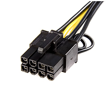 Startech Com Power Adapter Cable Pci Express Pin Pin Pcie Connect A