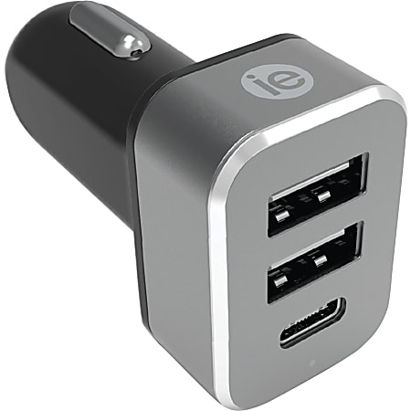 iEssentials Auto Adapter - 17 W - 12 V DC Input - 5 V DC Output - 4.10 A