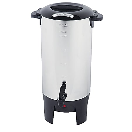 CoffeePro 30 Cup Commercial Urn Style Coffeemaker - Office Depot