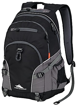 HIGH SIERRA® Loop Backpack, Black/Charcoal