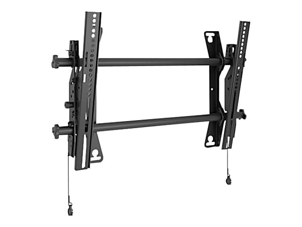 Chief Fusion Medium Tilt Wall Mount - For Displays 32-65" - Black - Mounting kit (tilt wall mount, 2 interface brackets) - for flat panel - black - screen size: 26"-47" - mounting interface: 100 x 100 mm - wall-mountable