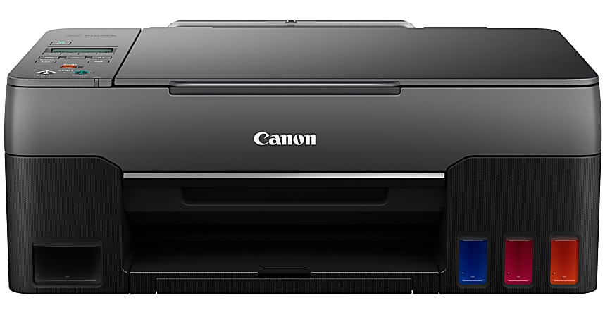 Canon® PIXMA™ G3260 Wireless Color All-in-One Printer, Black