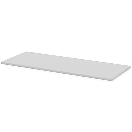 Lorell® Width-Adjustable Training Table Top, 60" x 24", Gray