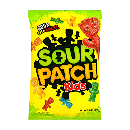 Sour Patch Kids, 8 Oz, Pack Of 12 Bags