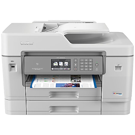 Brother INKvestment Tank J6945DW Wireless Inkjet All In One Color Printer - Office Depot