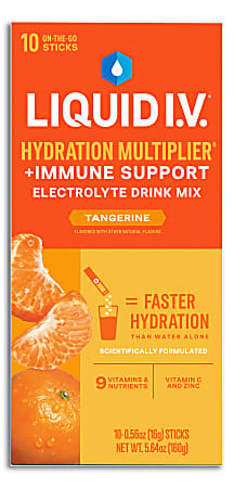 Liquid IV Hydration Multiplier+ Immune Support Drink Mix,