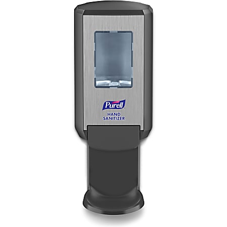 PURELL® CS4 Hand Sanitizer Dispenser - Manual - 1.27 quart Capacity - Site Window, Refillable, Sanitar - 0