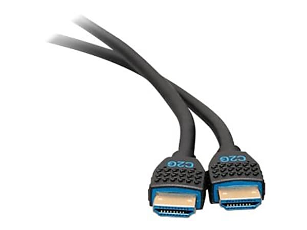 C2G Performance Series 6ft 4K HDMI Cable - High Speed HDMI - In-Wall CMG Rated - 4K 60Hz - HDMI cable with Ethernet - 50182