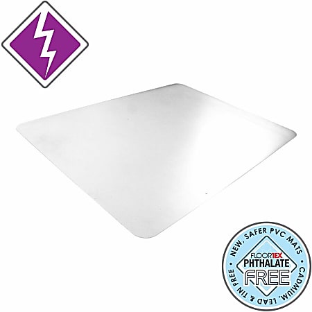 Desktex Anti Static Desk Pad 19 x 24 Clear vinyl desk mat with an anti  static additive to protect your computer equipment from damage by  attracting harmful dust away from your laptop