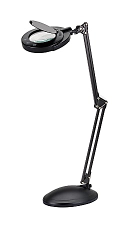 Desk mounted magnifying glass with light cheap