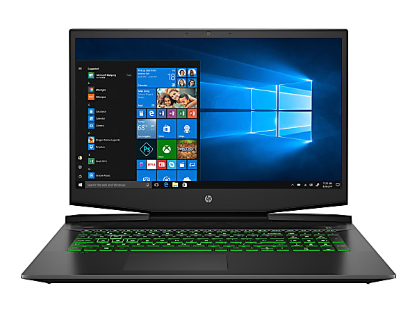 HP Pavilion Gaming 17.3" Gaming Notebook, Core i5 i5-9300H, 8GB Memory, 256GB SSD, NVIDIA GeForce GTX 1650 Graphics, Shadow Black, Windows® 10 Home