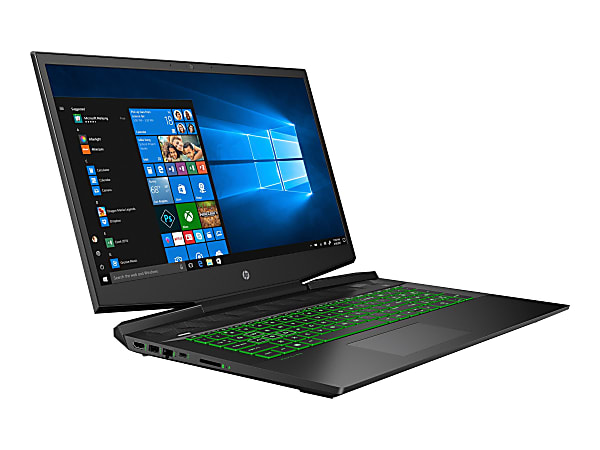 HP Pavilion Gaming 17.3 Gaming Notebook Core i5 i5 9300H 8GB Memory 256GB SSD NVIDIA GeForce GTX 1650 Graphics Shadow Black Windows 10 Home Office Depot