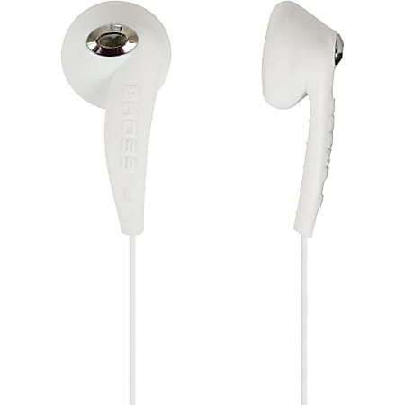 Koss JAMS Wired Earbuds, White, KE10