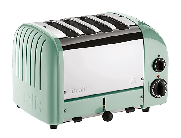 Dualit® New Gen 4-Slice Extra-Wide-Slot Toaster, Mint Green