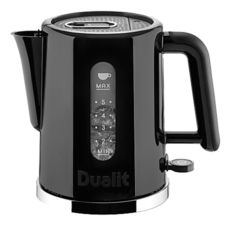 Dualit® Studio Kettle, 1.5 Qt, Black/Chrome