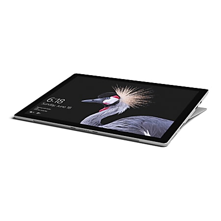 Microsoft® Surface Pro Tablet, 12.3" Touch Screen, Intel® Core™ m3, 4GB Memory, 128GB Hard Drive, Windows™ 10 Pro, Silver