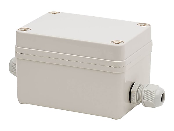Tripp Lite Outdoor In-Line PoE Surge Protector - IP66 Rated, 1 Gbps, Cat5e/6/6a, IEC Compliant, TAA - PoE surge protector - light gray - TAA Compliant