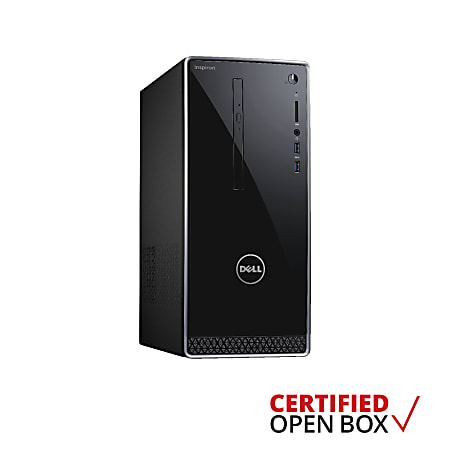 Dell™ Inspiron 3668 Desktop PC, "Certified Open Box", Intel® Core™ i3, 8GB Memory, 1TB Hard Drive, Windows® 10