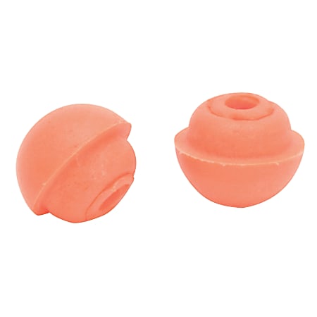 Percap Replacement Pods, For Howard Leight PerCap Banded Earplugs, Orange