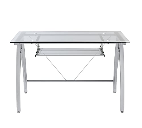 Realspace vista 48 glass computer desk discount