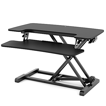 FlexiSpot M7-E Series Desk Riser, 32" W, Black