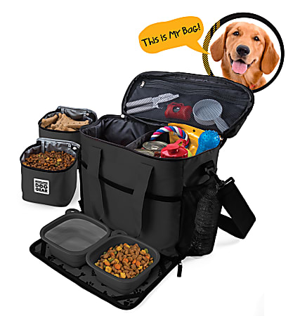 Overland Dog Gear Week Away Bag For MediumLarge Dogs 14 H x 7 W x