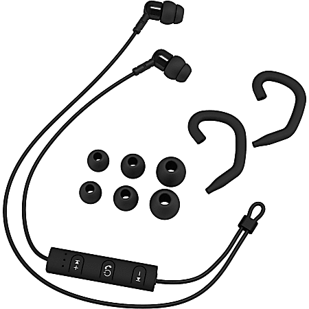 MEE audio M9B Bluetooth Wireless Noise-Isolating In-Ear Stereo Headset, Black
