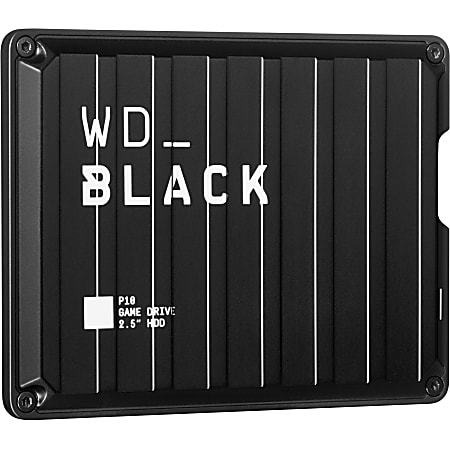WD_BLACK P10 Game Drive Portable HDD, 2TB, Black