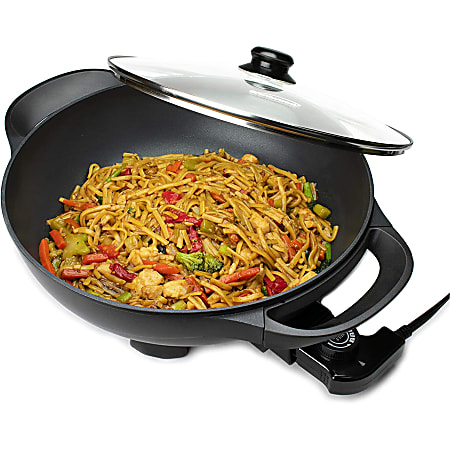 Electric wok on sale
