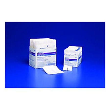 EXCILON® Drain and IV Sponges, 4" x 4", 6-Ply, Box Of 25