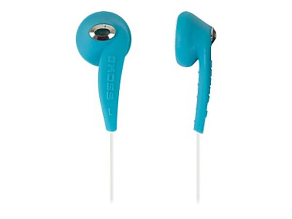 Koss JAMS Wired Earbuds, Blue, KE10