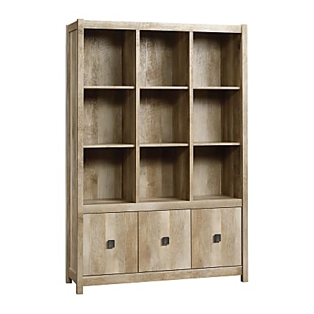 Sauder® Cannery Bridge Storage Wall, Lintel Oak