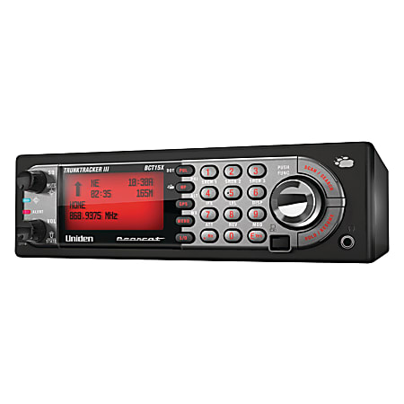 Uniden® Bearcat® Scanner With BearTracker® Warning System, Black, BCT15X